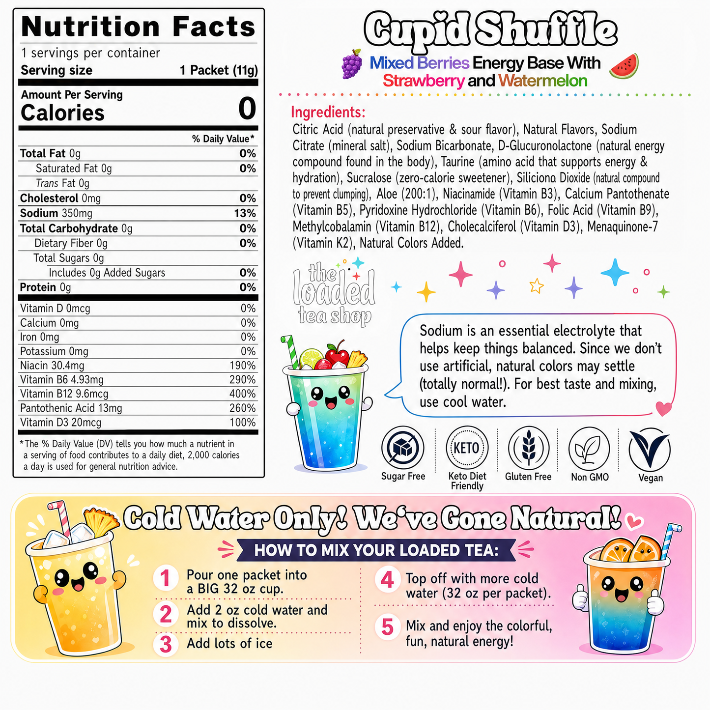 Cupid Shuffle (Caffeine-Free)