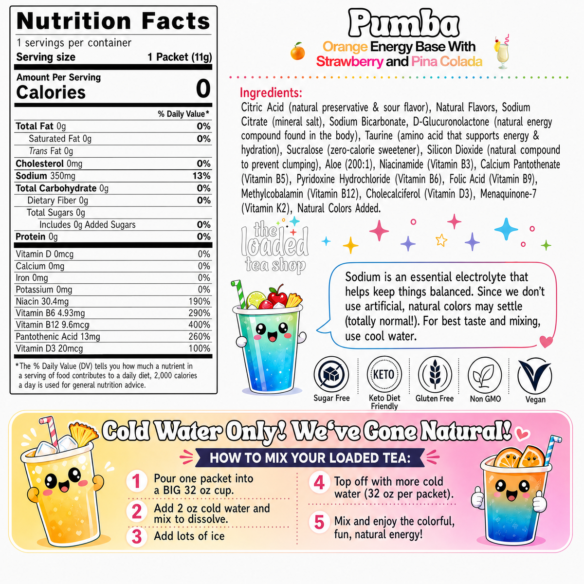 Pumba (Caffeine-Free)