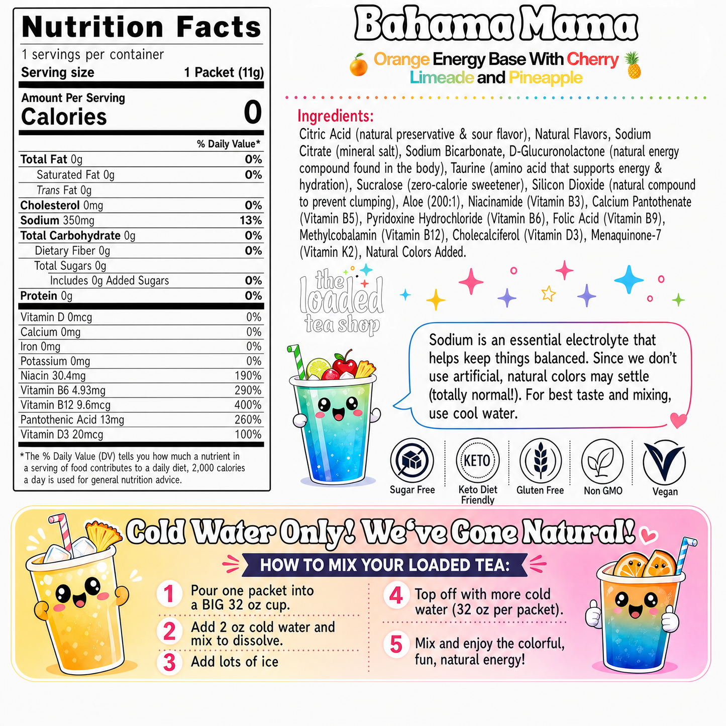 Bahama Mama (Caffeine-Free)